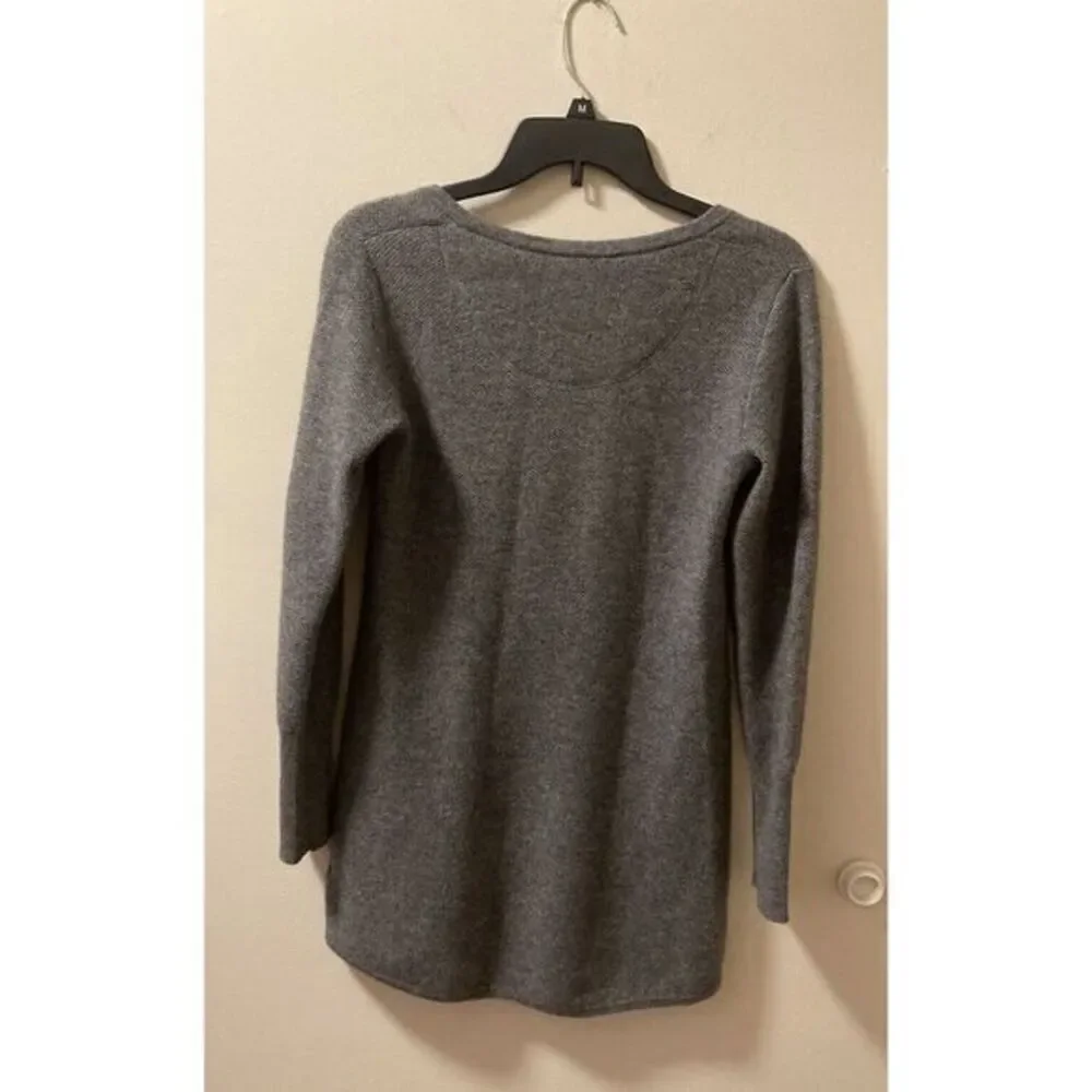 Cynthia Rowley Cashmere Sweater‎ Dress Size XS Gray 2-Ply Luxe Pockets - Picture 6 of 7